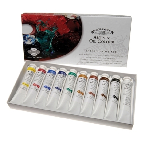 Picture of WN Artists Oil Colour Introductory Set 10x21ml