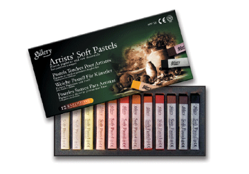 Picture of Mungyo Gallery Soft Pastel Set of 12 Earth Tone (Artist Quality)