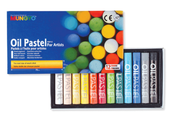 Picture of Mungyo Oil Pastel Artist - Set of 12