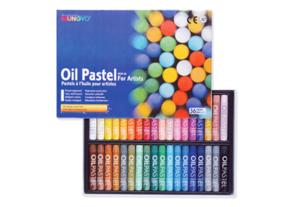 Picture of Mungyo Oil Pastel Artist - Set of 36