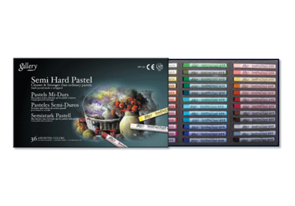 Picture of Mungyo Gallery Semi-Hard Pastel - Set of 36 (Artist Quality)