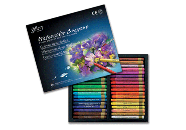 Picture of Mungyo Gallery Watercolor Crayons - Set of 36 (Artist Quality)