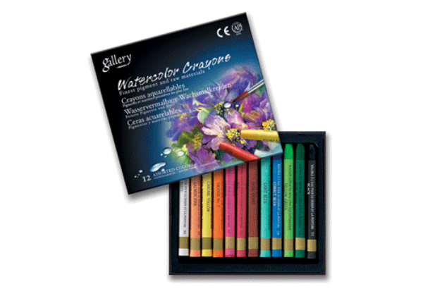 Picture of Mungyo Gallery Watercolor Crayons - Set of 12 (Artist Quality)