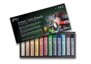 Picture of Mungyo Gallery Soft Pastel Set of 12 (Artist Quality)