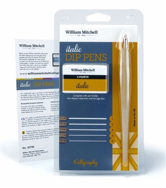 Picture of William Mitchell Italic Dip Pen Set