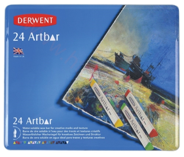 Picture of Derwent Artbar - Tin of 24