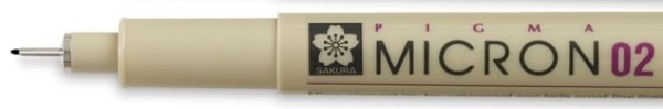 Picture of Sakura Pigma Micron Pen - 0.2 (Black)