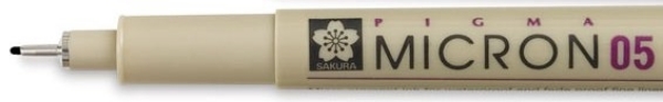 Picture of Sakura Pigma Micron Pen - 0.5 (Black)