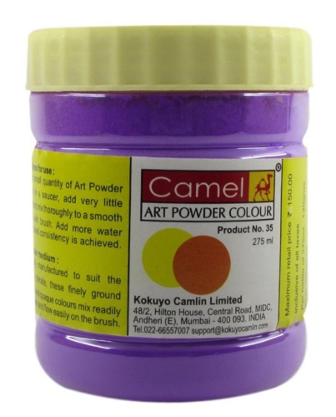 Picture of Camlin Powder Colour 275ml - Violet (451)