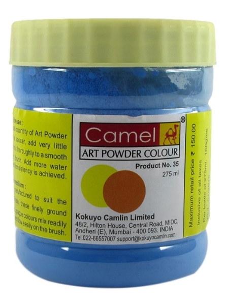Picture of Camlin Powder Colour 275ml - Cerulean Blue Hue (071)