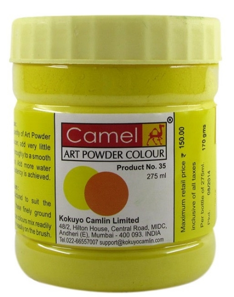 Picture of Camlin Powder Colour 275ml - Gamboge Hue (153)