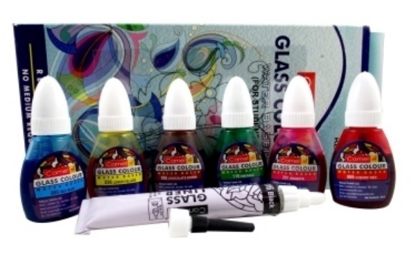 Picture of Camlin Glass Colours Set (Water Based)