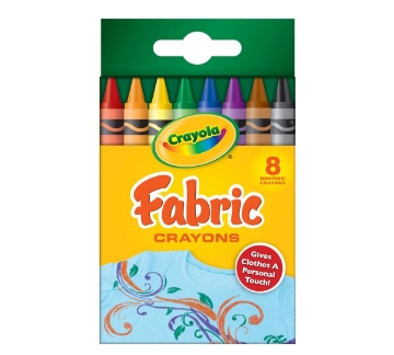 Picture of Crayola Fabric Crayons Set of 8