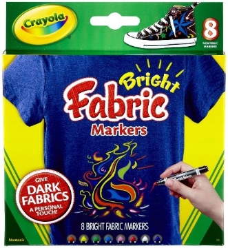Picture of Crayola Fabric Marker Set of 8
