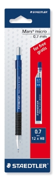 Picture of STAEDTLER Mars Micro 775 Mechanical Pencil 0.7mm with 1 pack of HB lead