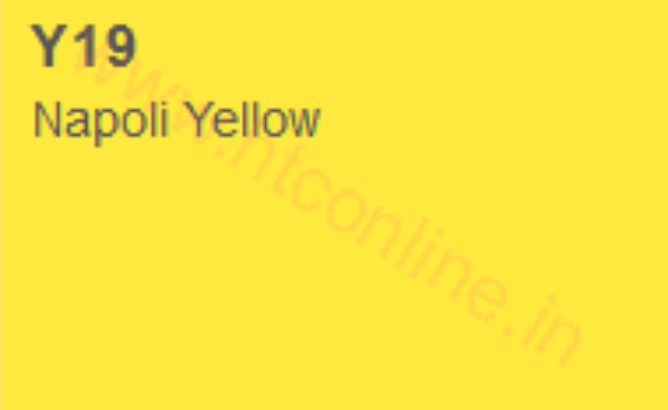 Picture of Copic Marker - Napoli Yellow (Y19)
