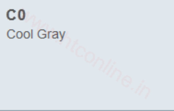 Picture of Copic Marker - Cool Gray No. 0 (C0)
