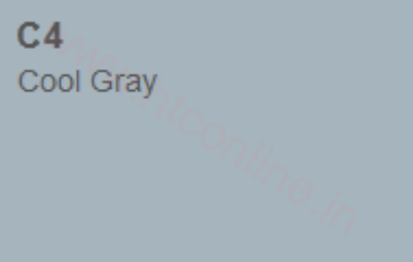 Picture of Copic Marker - Cool Gray No. 04 (C4)