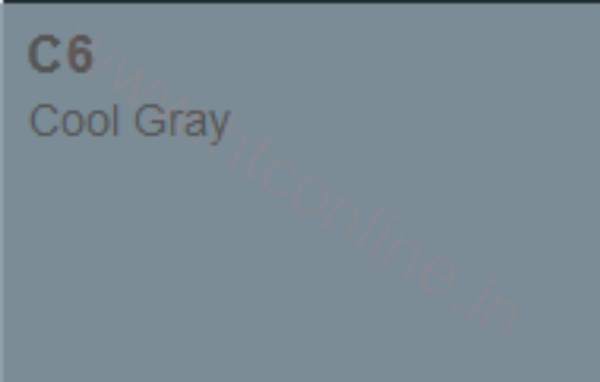 Picture of Copic Marker - Cool Gray No. 06 (C6)