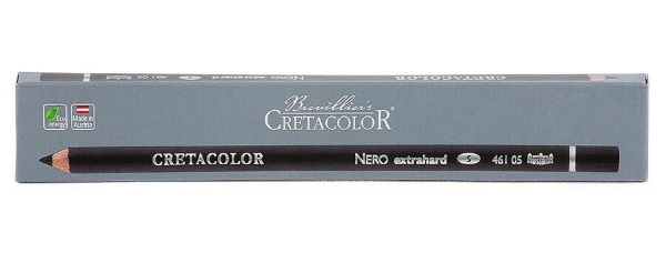 Picture of Cretacolor Artists Nero Pencils - Extra Hard (46105)
