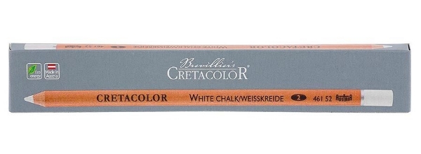 Picture of Cretacolor Artists White Pastel Pencil - Medium