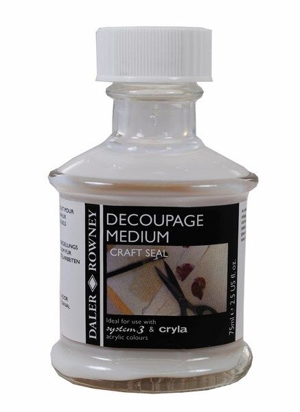 Picture of Daler Rowney Decoupage Medium (Craft Seal) - 75ml