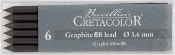 Picture of Cretacolor Artists Graphite Leads 6B (Set Of 6)