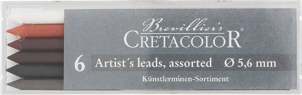 Picture of Cretacolor Artists Leads - Assorted Grades (Set of 6)