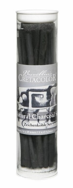 Picture of Cretacolor Natural Charcoal - Set of 13 (Assorted)