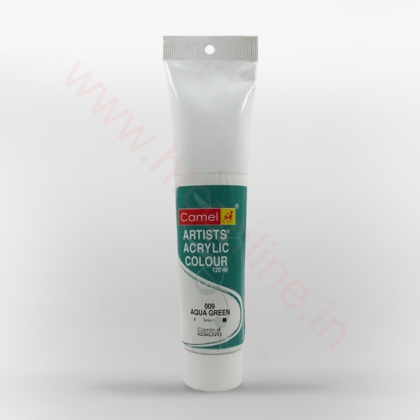 Picture of Camlin Artist Acrylic Colour 120ml - SR1 Aqua Green (009)