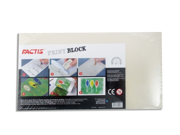 Picture of Factis Print Block - 14 x 25cm (0.9cm)