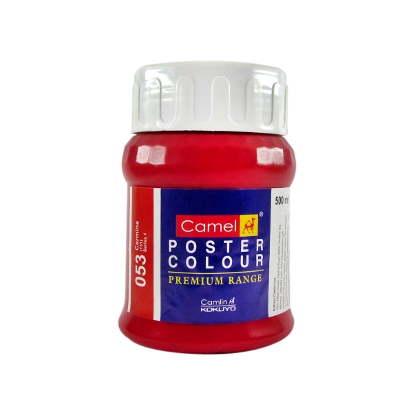 Picture of Camlin Poster Colour - SR1 500ml Carmine (053)