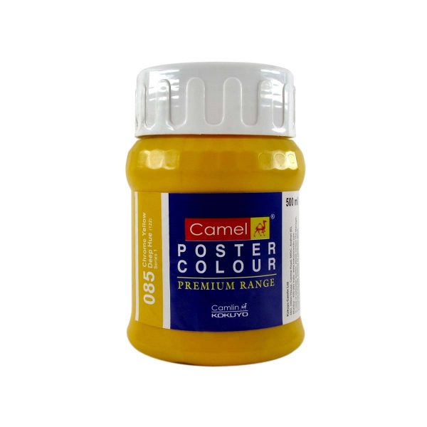 Picture of Camlin Poster Colour - SR1 500ml Chrome Yellow Deep (085)