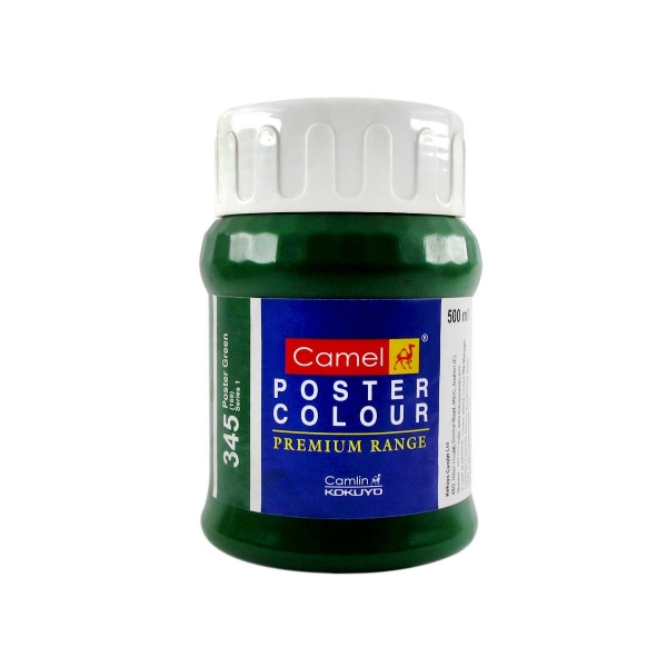 Picture of Camlin Poster Colour - SR1 500ml Poster Green (345)