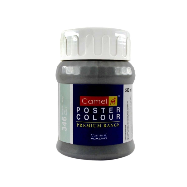 Picture of Camlin Poster Colour - SR1 500ml Poster Grey (346)