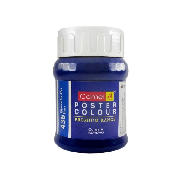 Picture of Camlin Poster Colour SR1 500ml Ultramarine Blue (436)