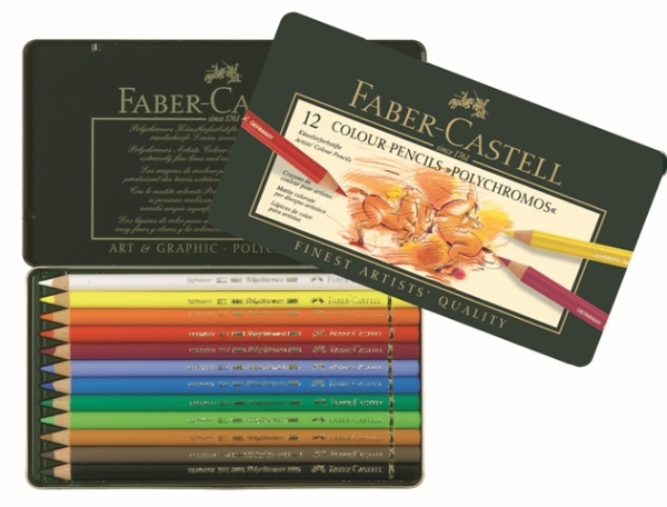 Picture of Faber Castell Polychromos Artist Colour Pencil - Set of 12