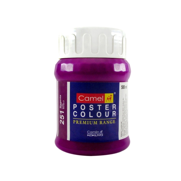Picture of Camlin Poster Colour - SR2 500ml Magenta (251)