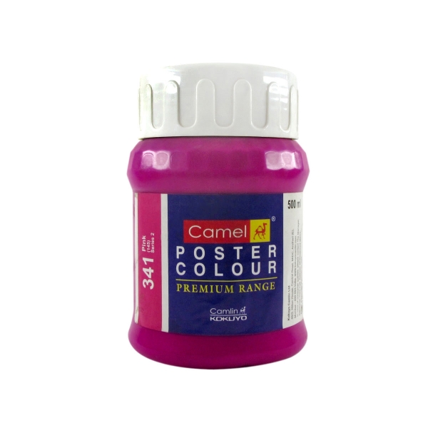 Picture of Camlin Poster Colour - SR2 500ml Pink (341)