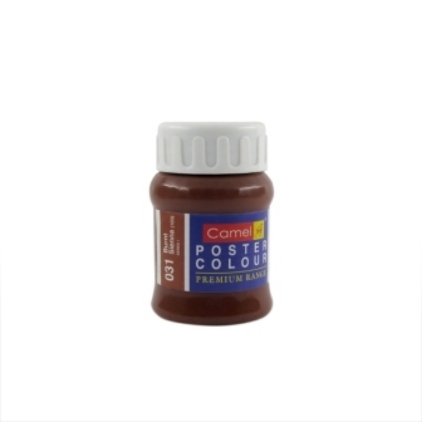 Picture of Camlin Poster Colour - SR1 100ml Burnt Sienna (031)