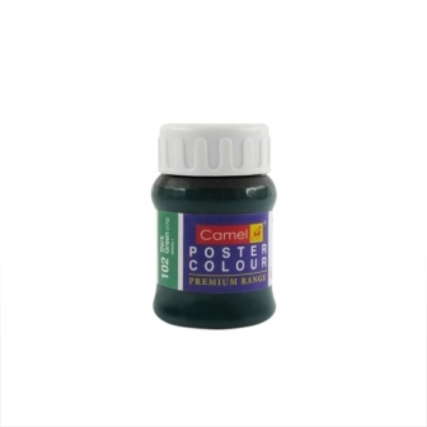 Picture of Camlin Poster Colour - SR1 100ml Dark Green (102)