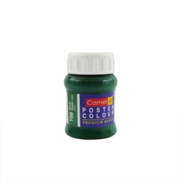 Picture of Camlin Poster Colour - SR1 100ml Deep Green (108)