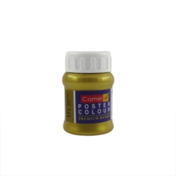 Picture of Camlin Poster Colour - SR2 100ml Gold (171)