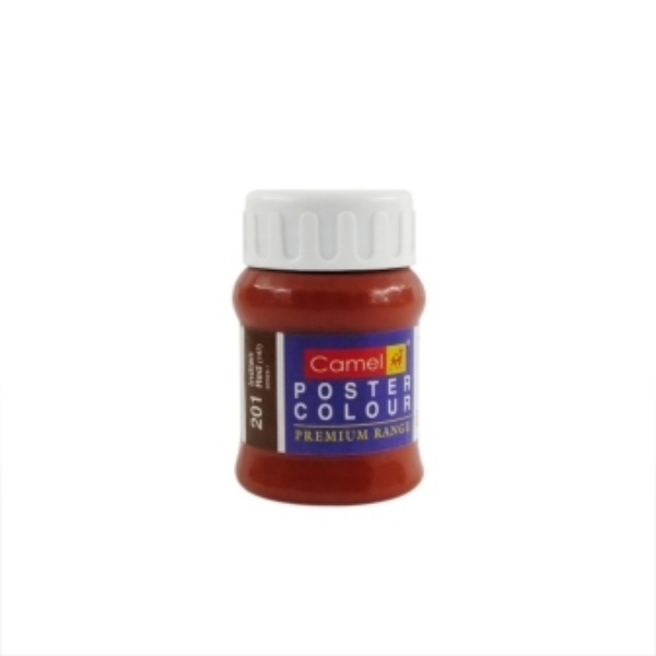 Picture of Camlin Poster Colour - SR1 100ml Indian Red (201)