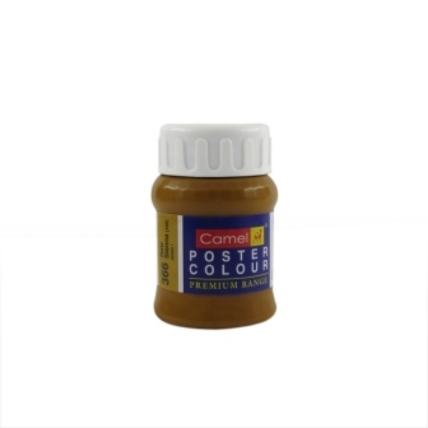Picture of Camlin Poster Colour - SR1 100ml Raw Sienna (366)