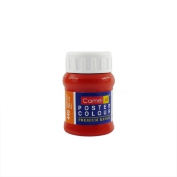 Picture of Camlin Poster Colour - SR1 100ml Vermilion (449)