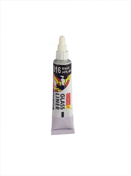 Picture of Camlin Glass Liners 20ml - Black (016)