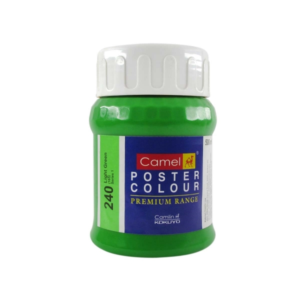 Picture of Camlin Poster Colour - SR1 500ml Light Green (233)