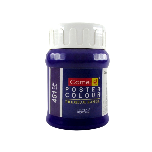 Picture of Camlin Poster Colour - SR2 500ml Violet (451)