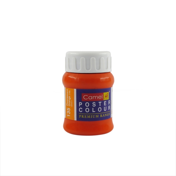 Picture of Camlin Poster Colour - SR4 100ml Fluorescent Orange (135)